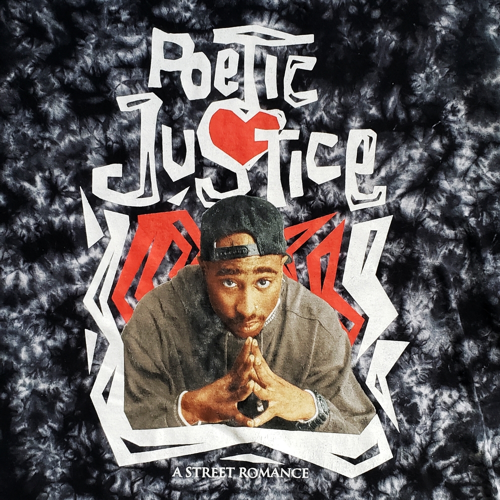 Poetic Justice Tupac Tie Dye Shirt